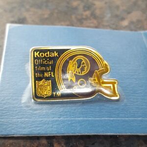 Vintage KODAK NFL Pin...NIP 